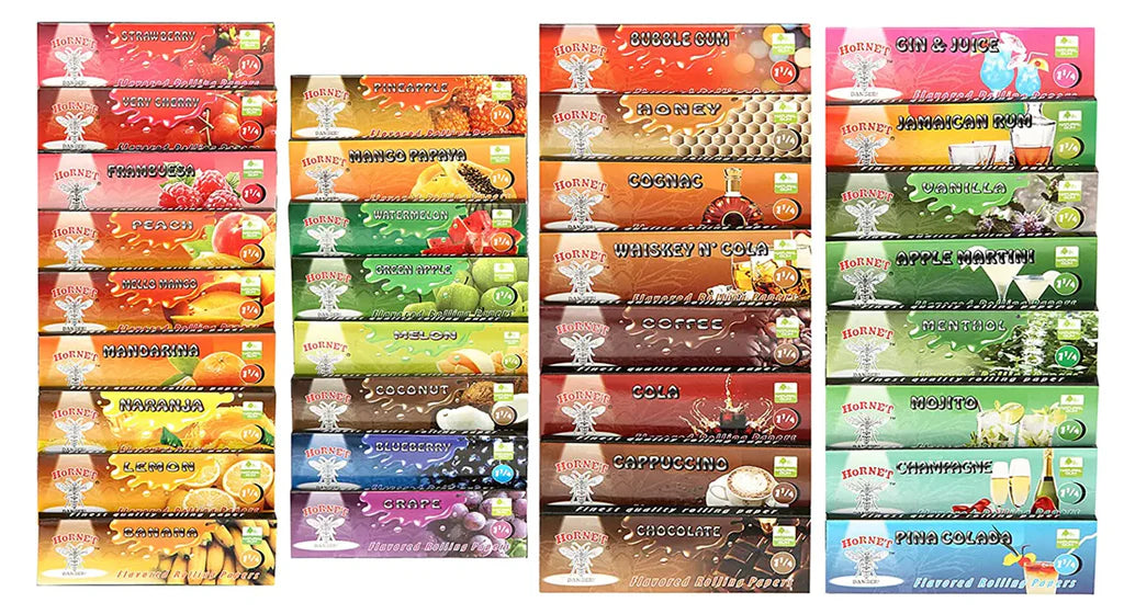 Hornet feuilles slim aromatisées